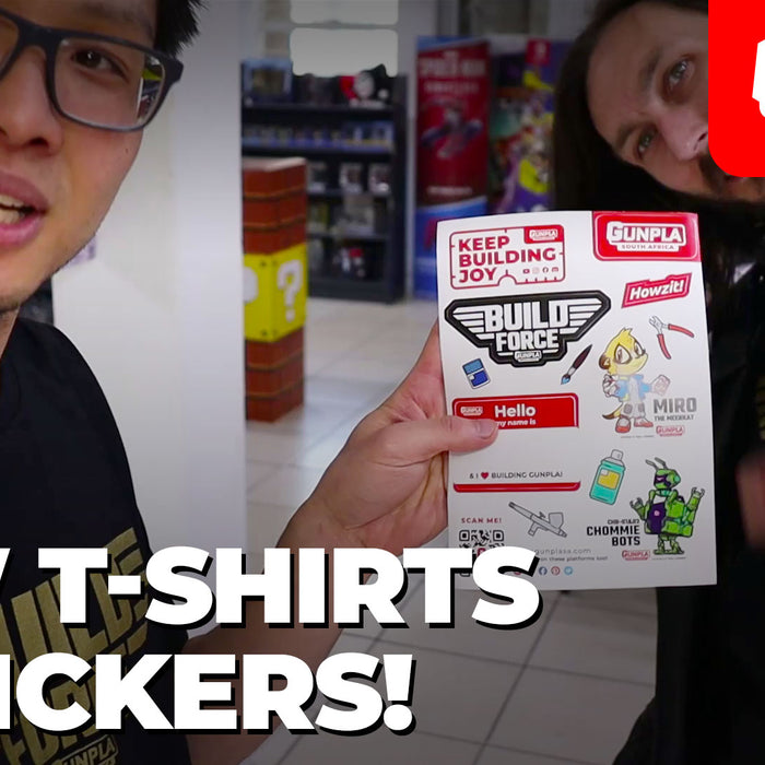 New Exciting T-Shirts & Stickers!