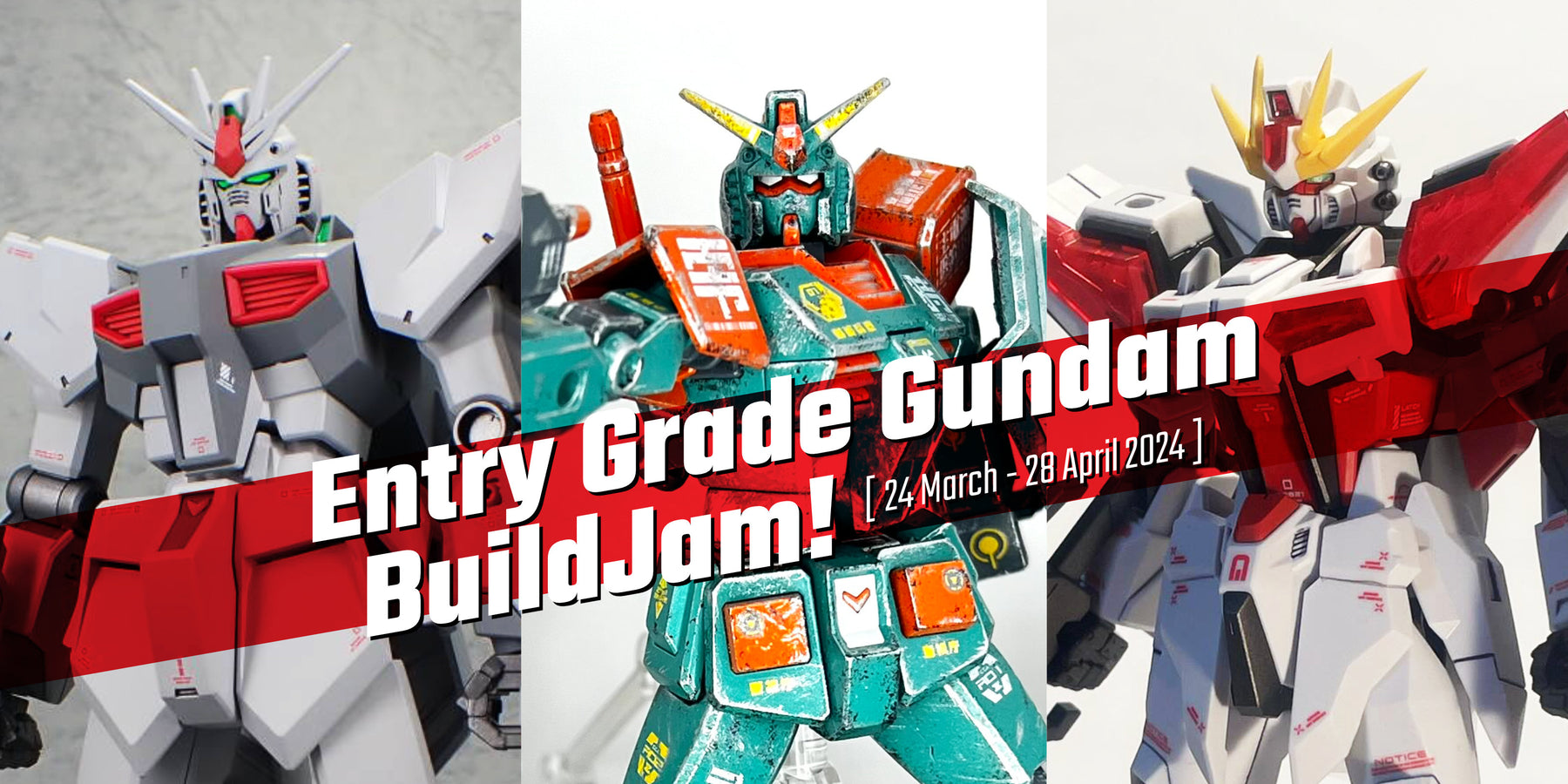 Announcing Entry Grade Gundam BuildJam Competition!