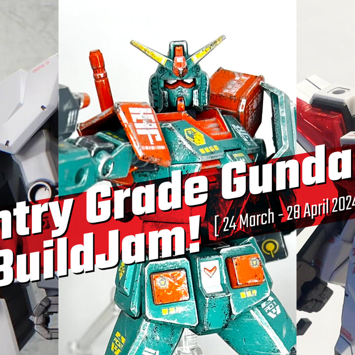 Announcing Entry Grade Gundam BuildJam Competition!