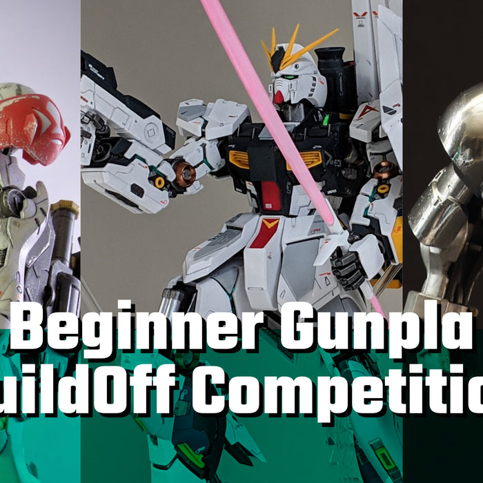 Announcing Beginner Gunpla BuildOff Competition!