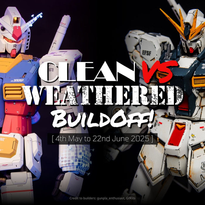 Announcing Clean VS Weathered BuildOff!