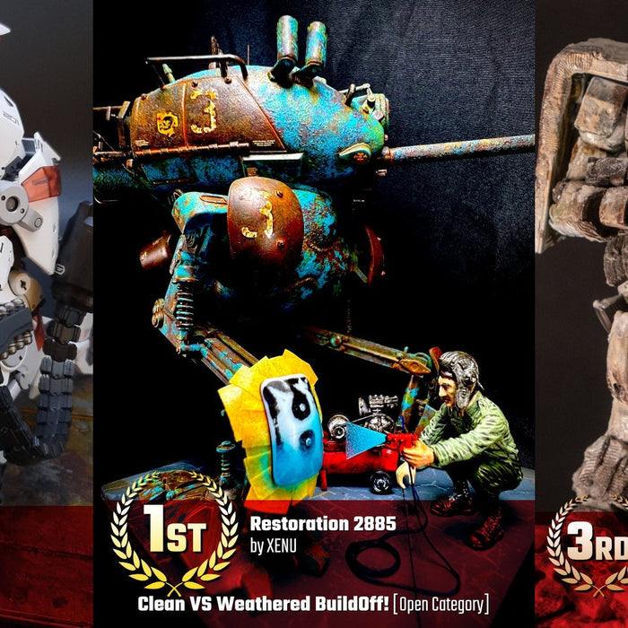 Entries & Winners of Clean VS Weathered BuildOff!