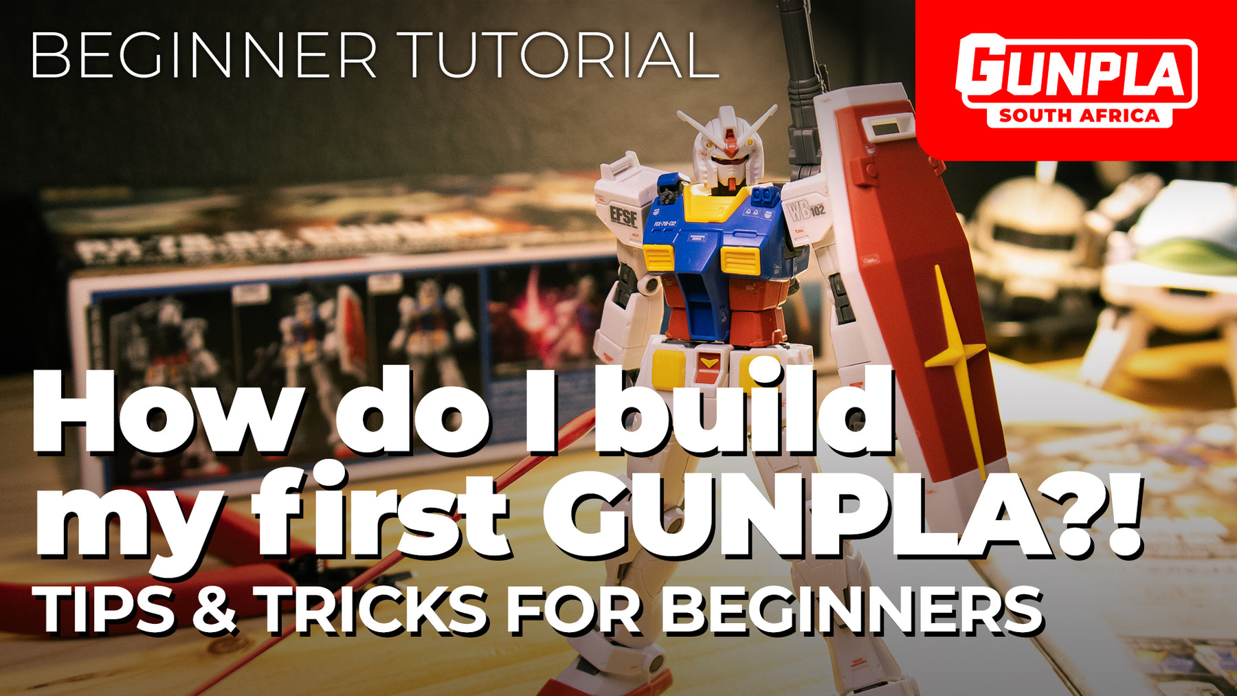 What is GUNPLA?! How do I build my first GUNPLA?! With Tips & Tricks! [Beginner GUNPLA Tutorial 01]