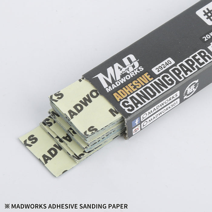 Adhesive Sanding Paper #240 - 20pcs