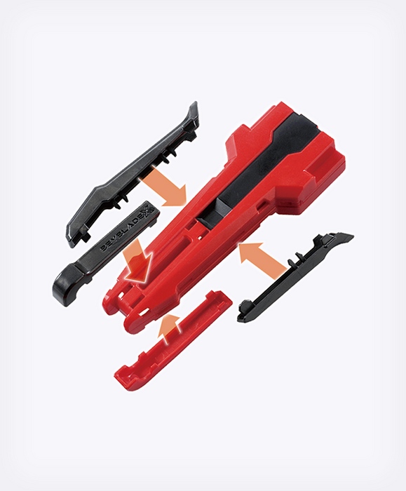 BX-30 Custom Grip Red Ver.