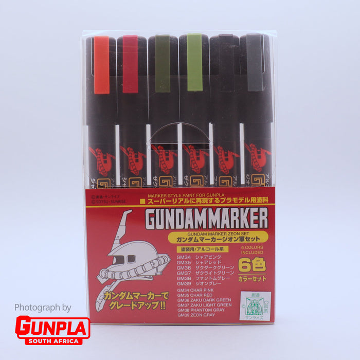 Gundam Marker Zeon Set