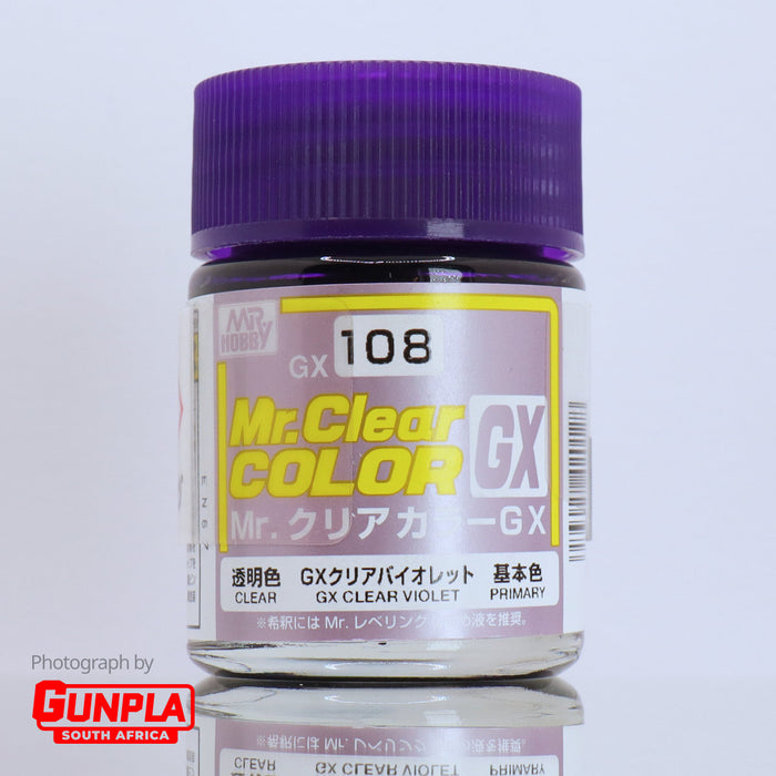 Mr. CLEAR COLOR GX108 GX Clear Violet 18ml