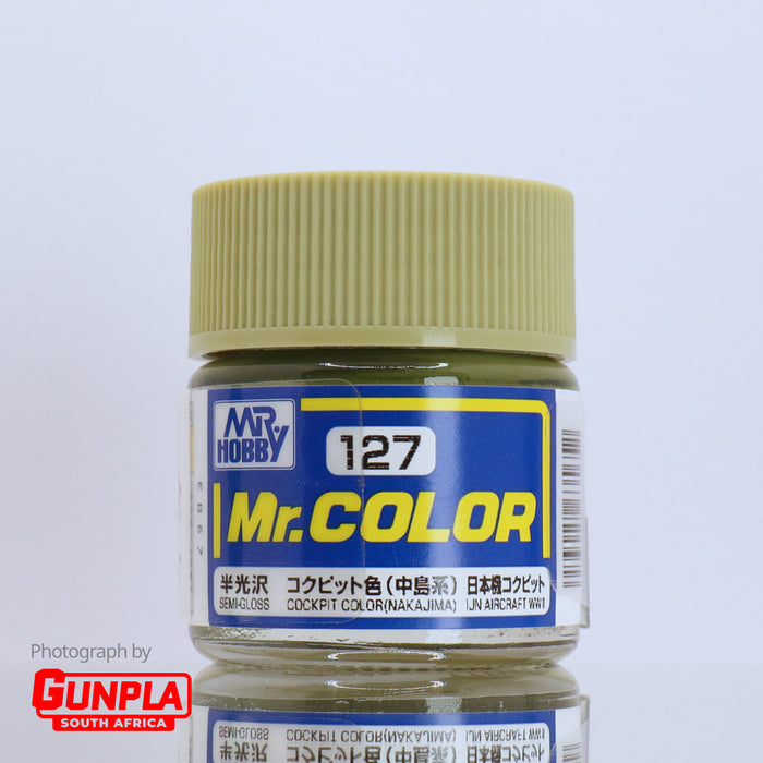Mr. COLOR C127 Semi-Gloss Cockpit Color (Nakajima) 10ml