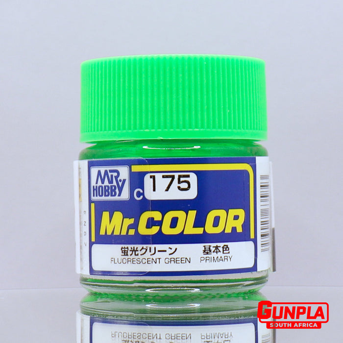 Mr. COLOR C175 Semi-Gloss Fluorescent Green 10ml