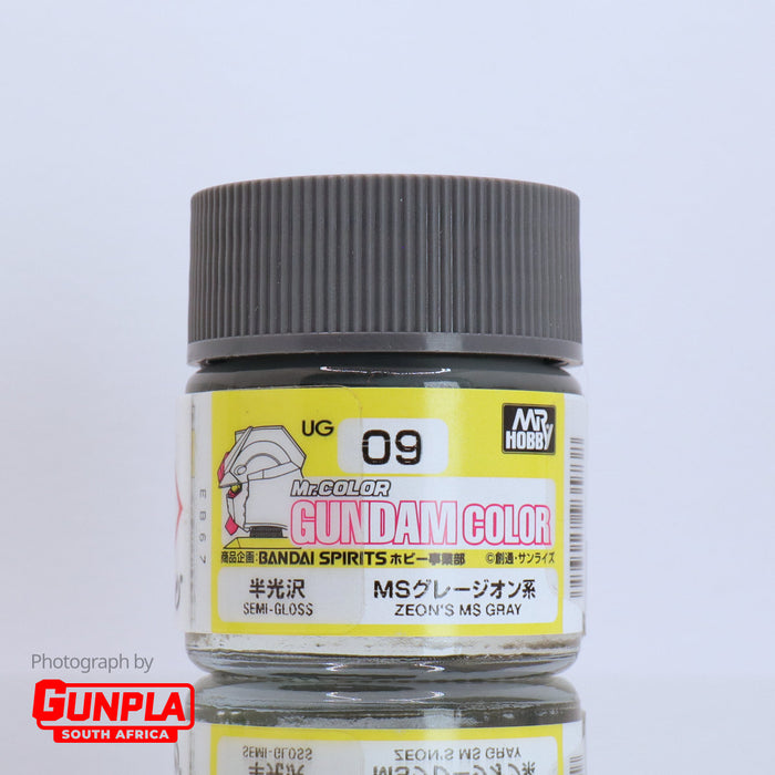 Mr. COLOR GUNDAM COLOR UG09 Semi-Gloss Zeon's MS Gray 10ml