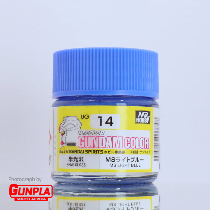 Mr. COLOR GUNDAM COLOR UG14 Semi-Gloss MS Light Blue 10ml