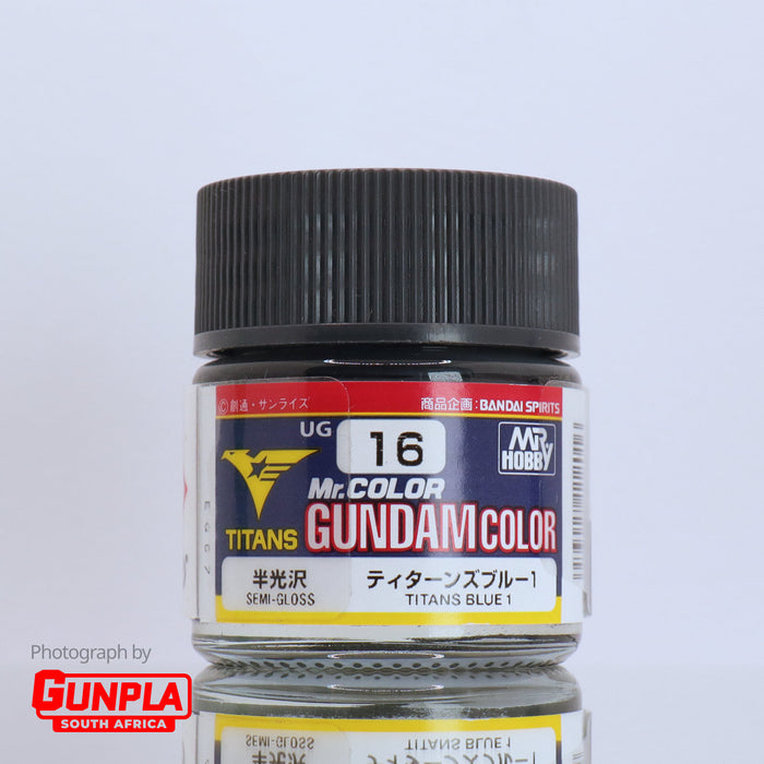 Mr. COLOR GUNDAM COLOR UG16 Semi-Gloss Titans Blue 1 10ml