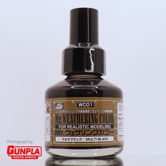 Mr. WEATHERING COLOR WC01 Multi Black 40ml