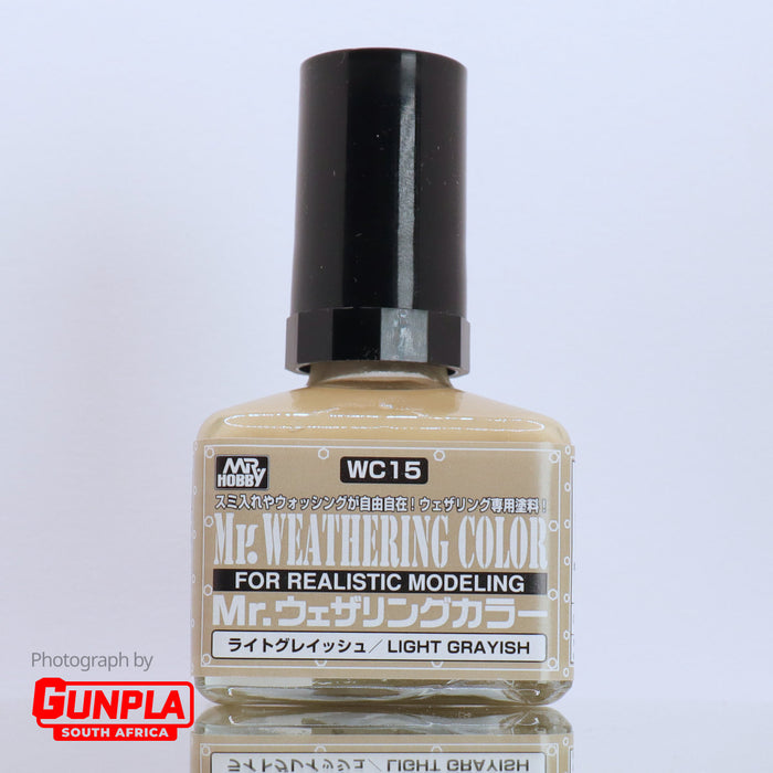 Mr. WEATHERING COLOR WC15 Light Grayish 40ml