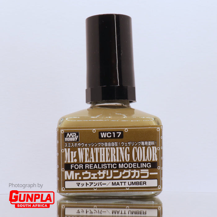 Mr. WEATHERING COLOR WC17 Matt Umber 40ml