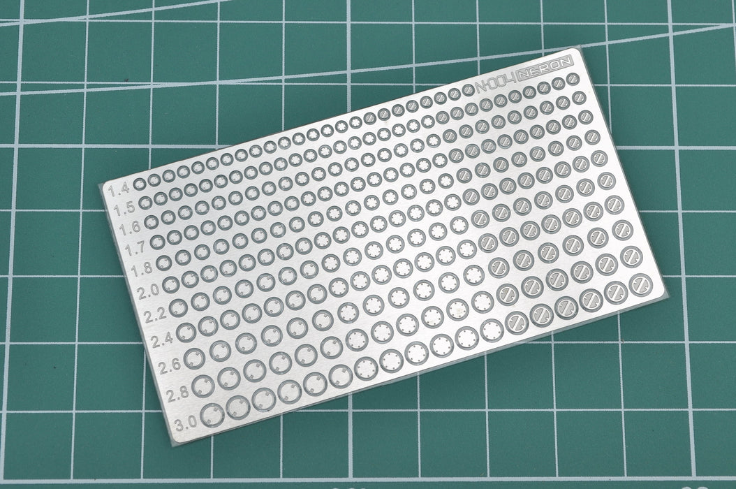 Neron Photo-Etch Pivot Holes Details