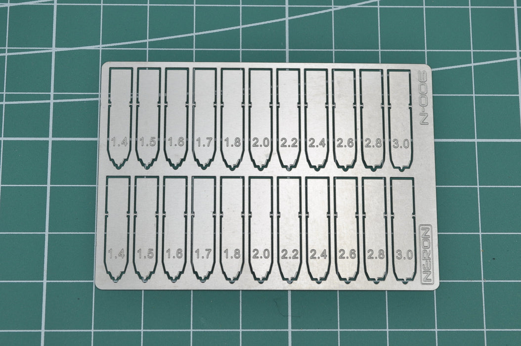 Neron Photo-Etch Spin Blades (Angled)