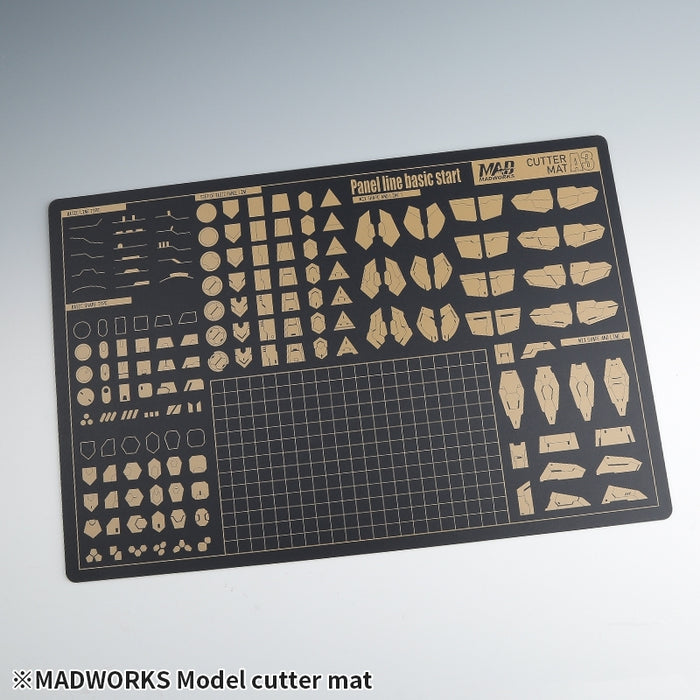 Cutter Mat A3 with Panel Line Scribing Guide