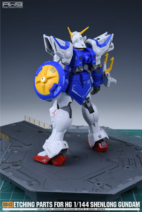 AW9-S43 Photo-Etch Parts & Decals for HG Shenlong Gundam