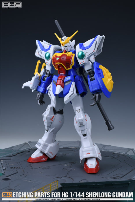 AW9-S43 Photo-Etch Parts & Decals for HG Shenlong Gundam