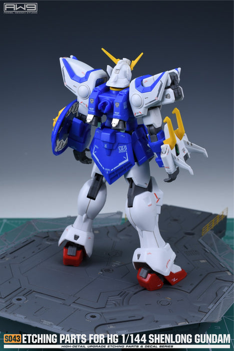 AW9-S43 Photo-Etch Parts & Decals for HG Shenlong Gundam