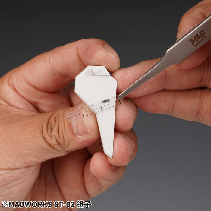 Tweezers Round Tip