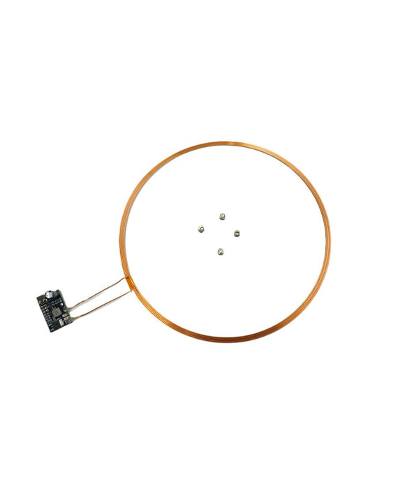 Wireless LED Coil Set L Size + Includes Exclusive Module (4 Pieces) White