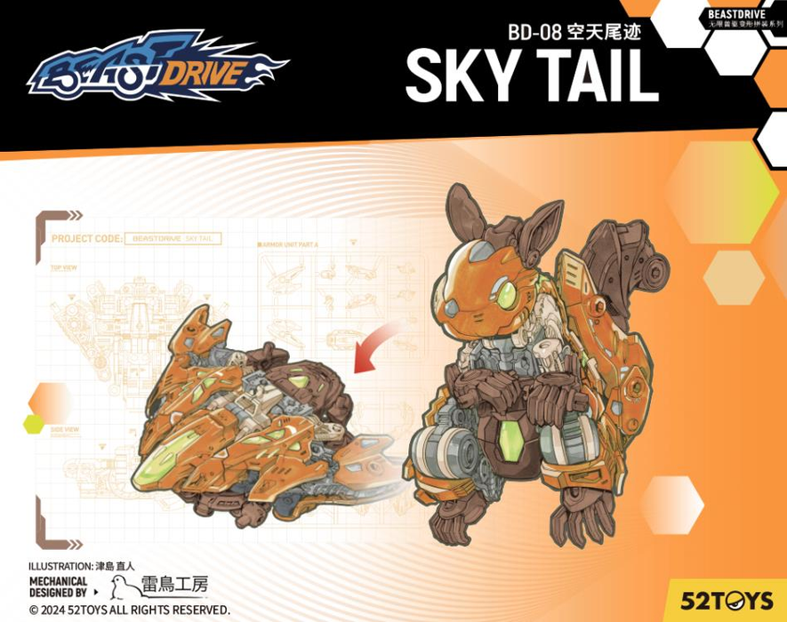 BEASTDRIVE BD-08 Sky Tail