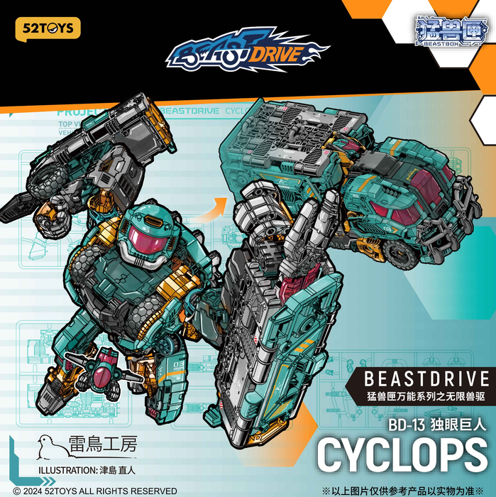 BEASTDRIVE BD-13 Cyclops