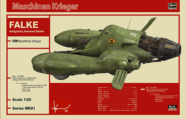 Antigravity Armored Raider Pkf.85 Falke