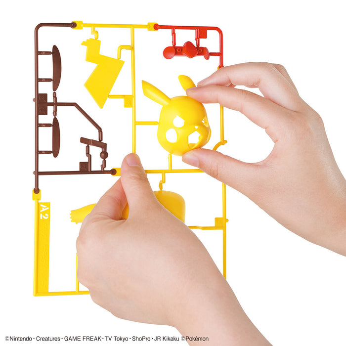 Pokemon Plamo Collection Quick!! 03 Pikachu (Battle Pose)