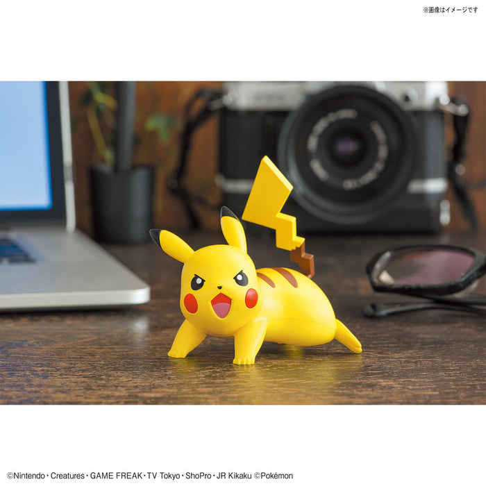 Pokemon Plamo Collection Quick!! 03 Pikachu (Battle Pose)