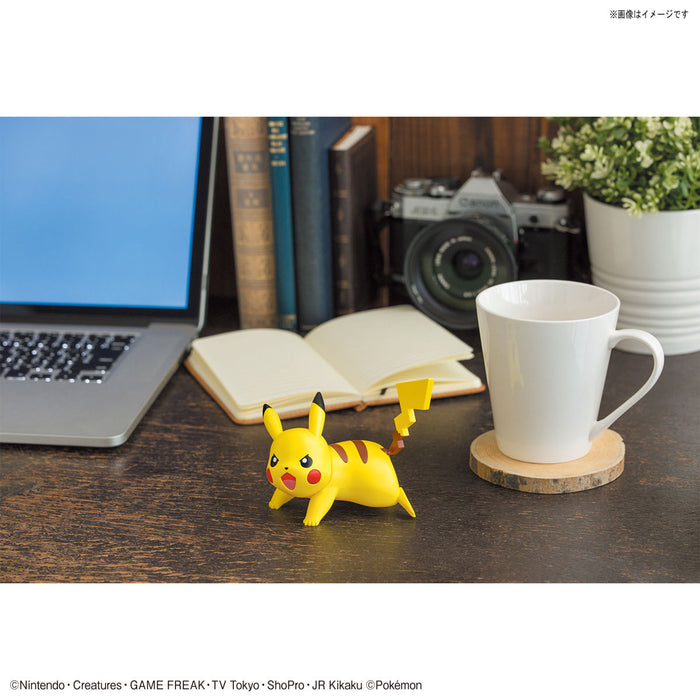 Pokemon Plamo Collection Quick!! 03 Pikachu (Battle Pose)