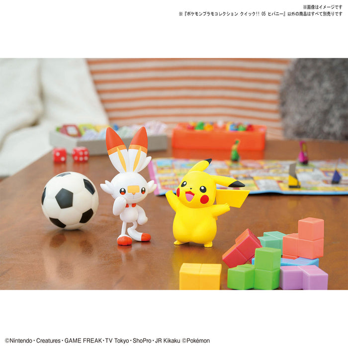 Pokemon Plamo Collection Quick!! 05 Scorbunny