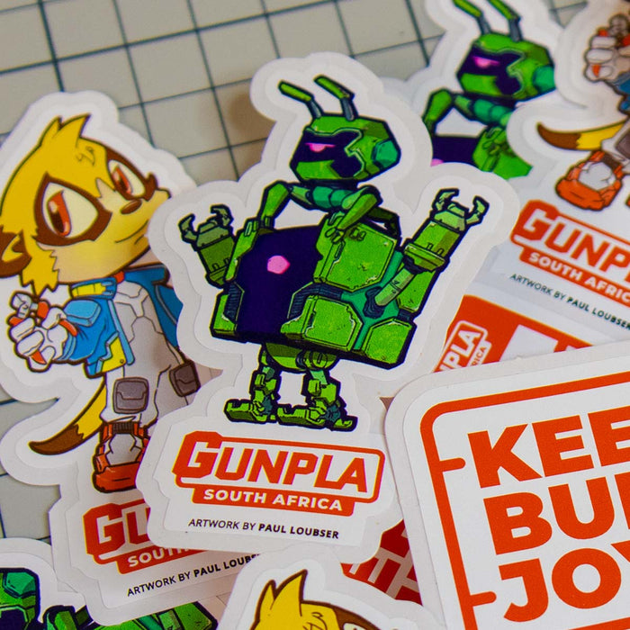 ChommieBots 01&02 Sticker - Titleless