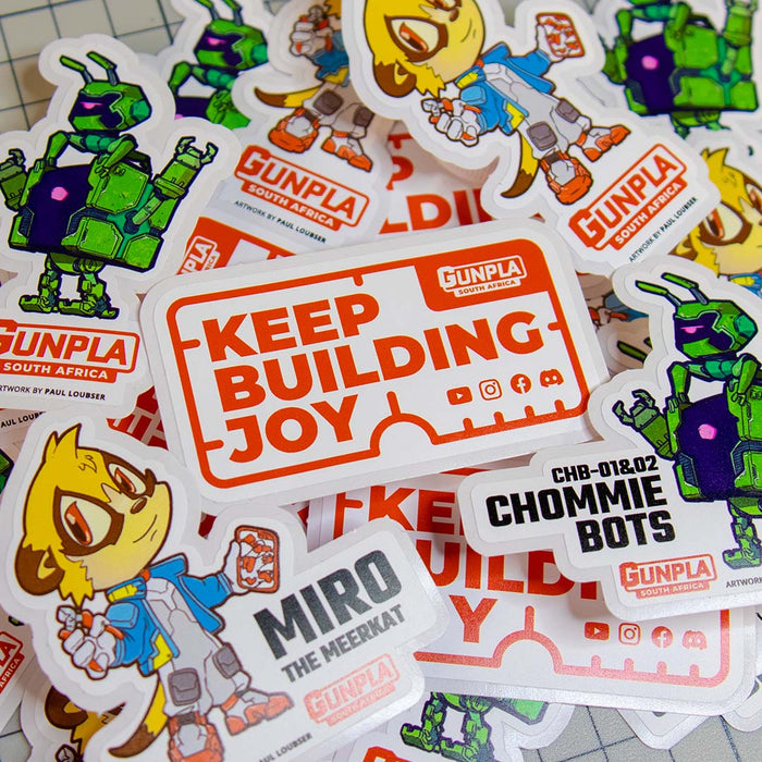 GUNPLA SA Sticker Pack 1