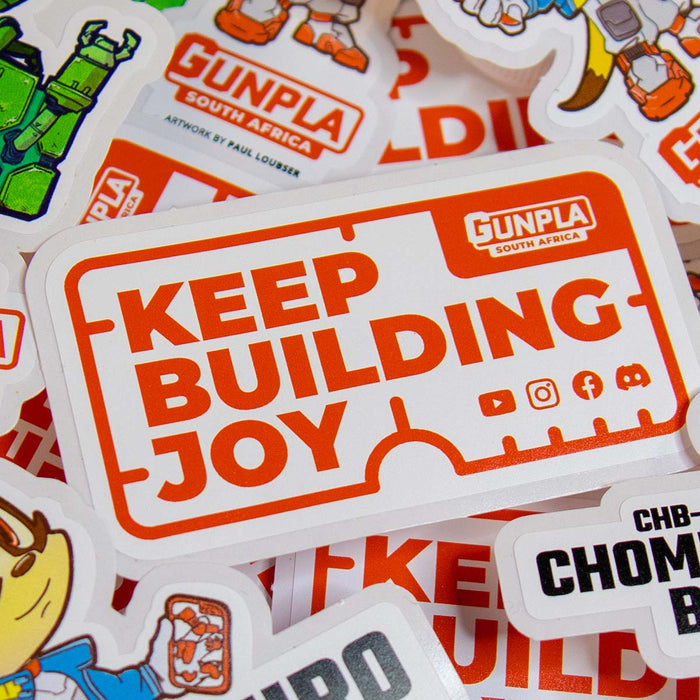 KEEP BUILDING JOY Sticker