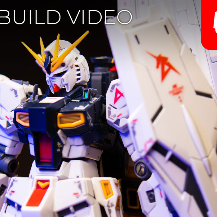 Finally built the amazing RG Nu Gundam!!! [Music Build Video]
