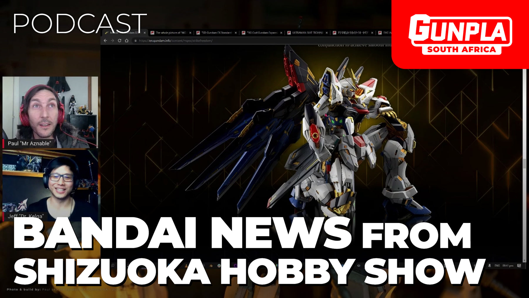 Our Reaction to MGEX Strike Freedom Gundam & BANDAI News from Shizuoka Hobby Show 2022 [BuildCast07]