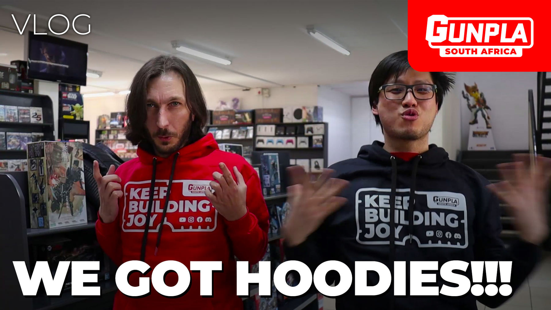 WE GOT HOODIES!!!