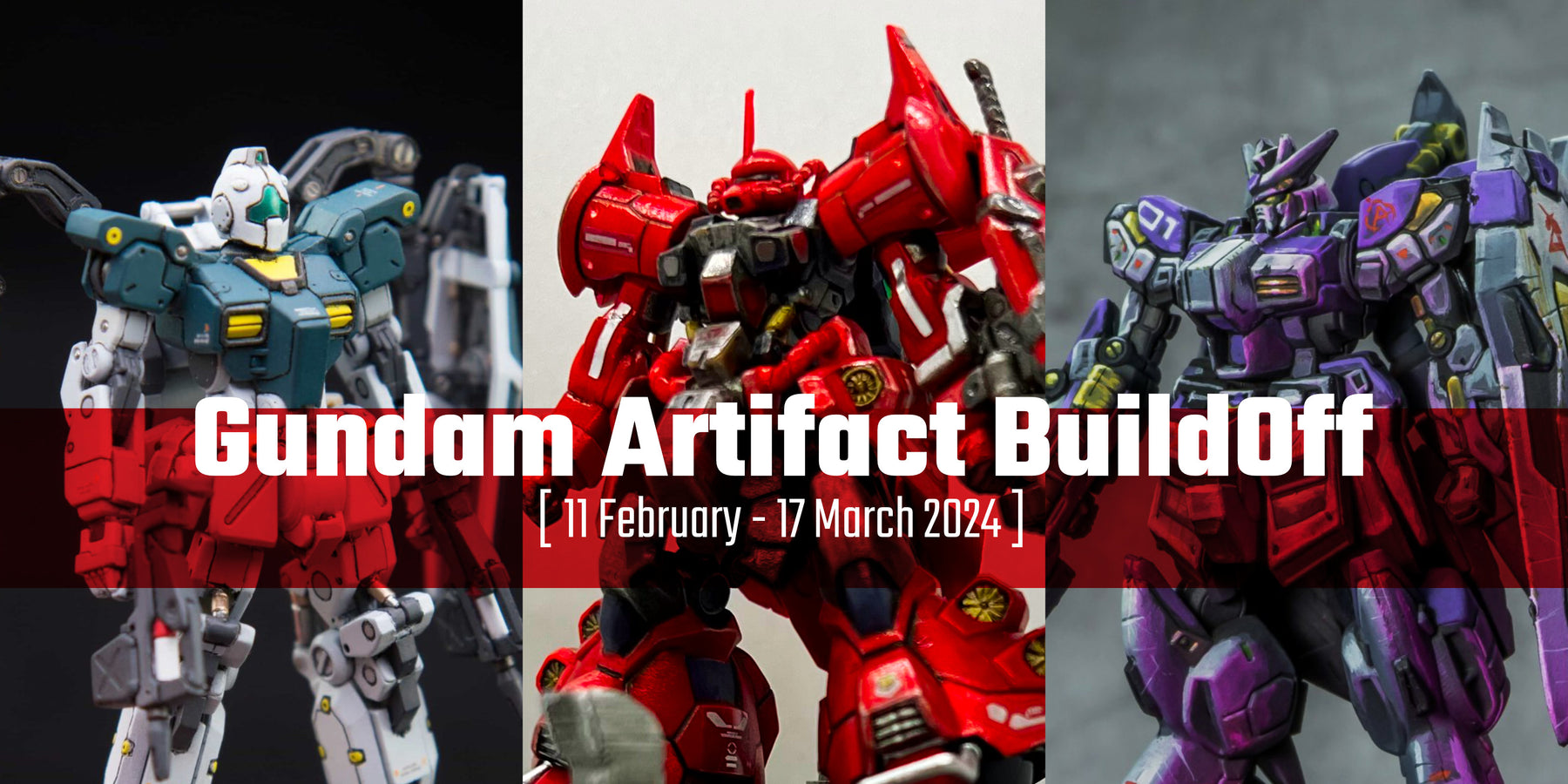 Announcing Gundam Artifact BuildOff Competition!
