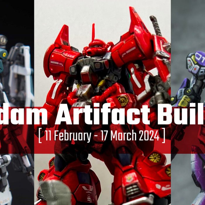 Announcing Gundam Artifact BuildOff Competition!
