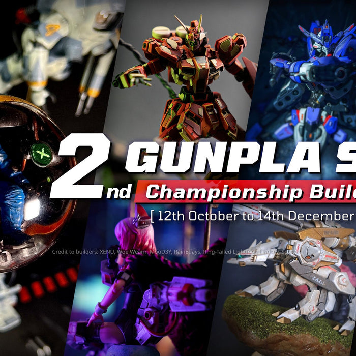 Our 2nd GUNPLA SA Championship BuildOff have started!