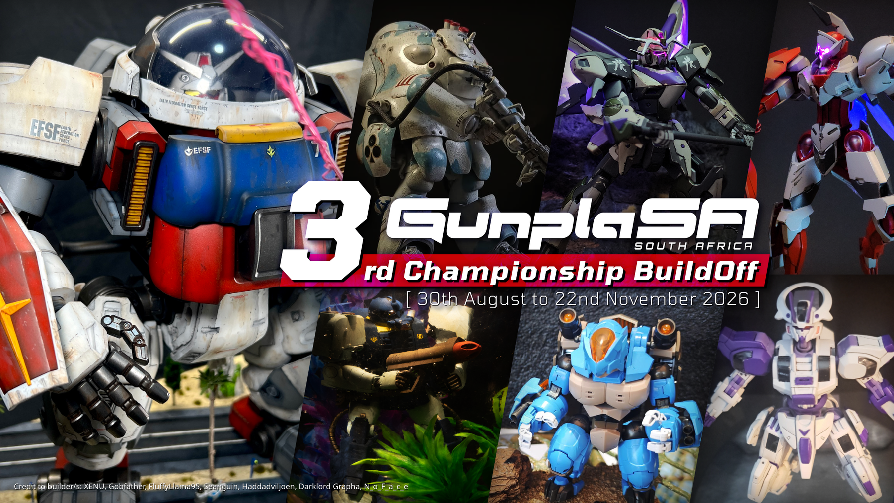 Join Our 3rd Gunpla SA Championship BuildOff!
