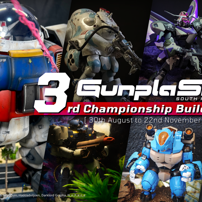 Join Our 3rd Gunpla SA Championship BuildOff!