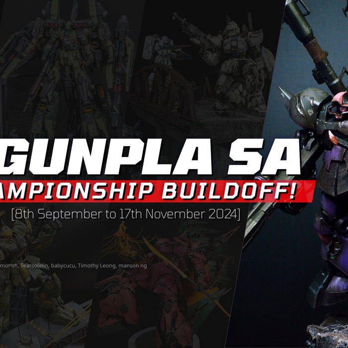 Announcing our 1 st GUNPLA SA Championship BuildOff!