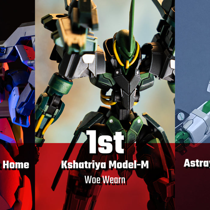 Entries & Winners from Gundam Universe BuildOff Competition!
