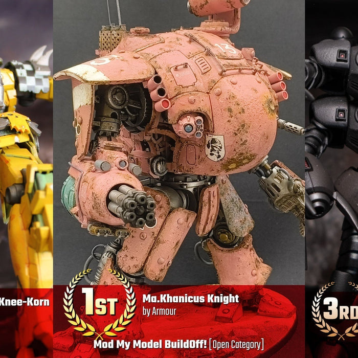 Entries & Winners of Mod My Model BuildOff!