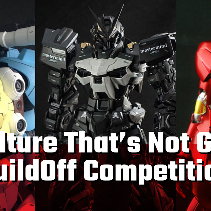 Announcing Pop Culture That’s Not Gundam BuildOff Competition!