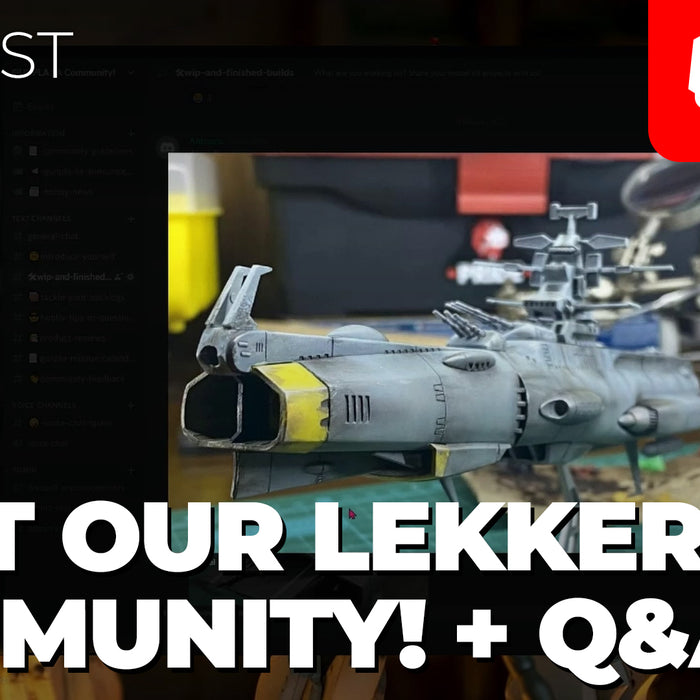 Meet our lekker community! + Q&A! [BuildCast02]